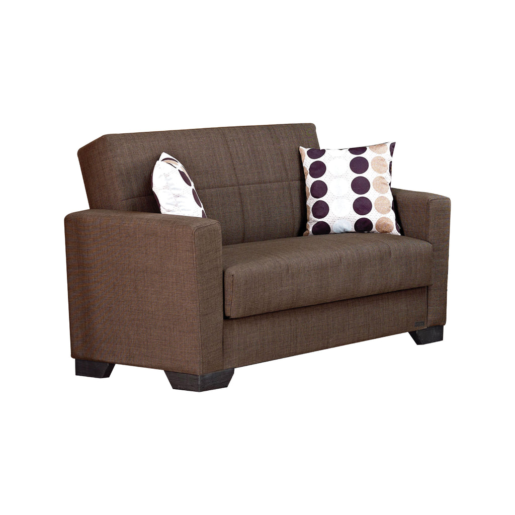 Empire USA Vermont Brown Loveseat