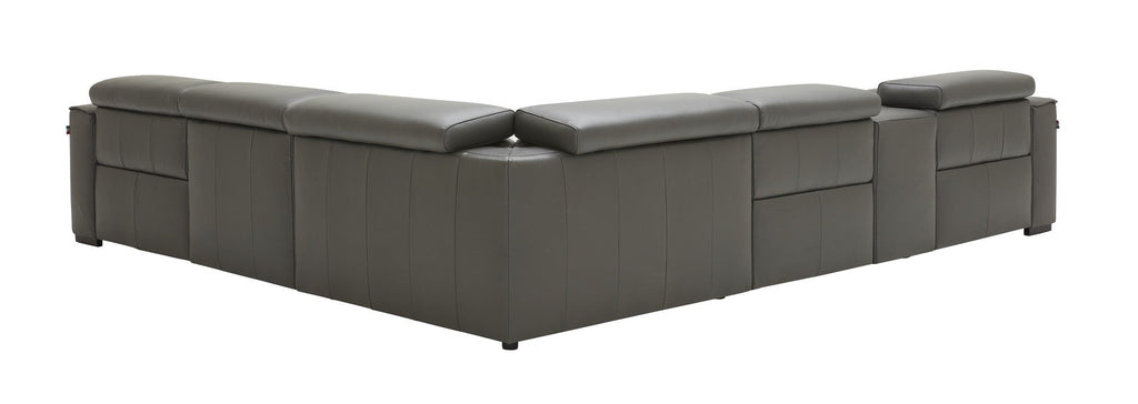 J&M Dark Grey Picasso Motion Reclining Sectional - J&M Furniture - 18865-DG