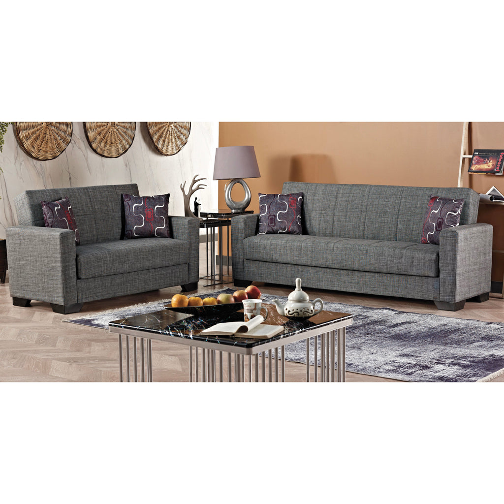 Vermont Gray Empire USA Living Room Set