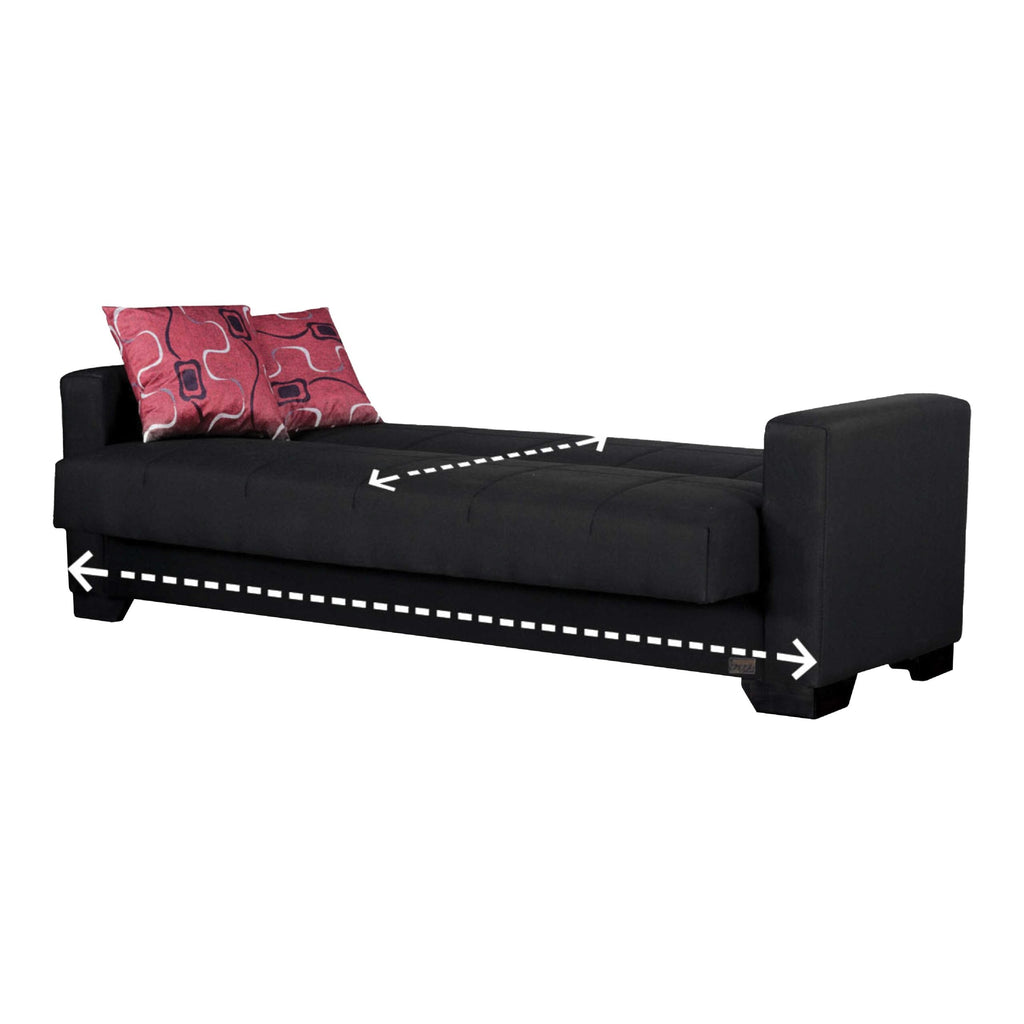 Empire USA VERMONT BLACK Sofa Bed
