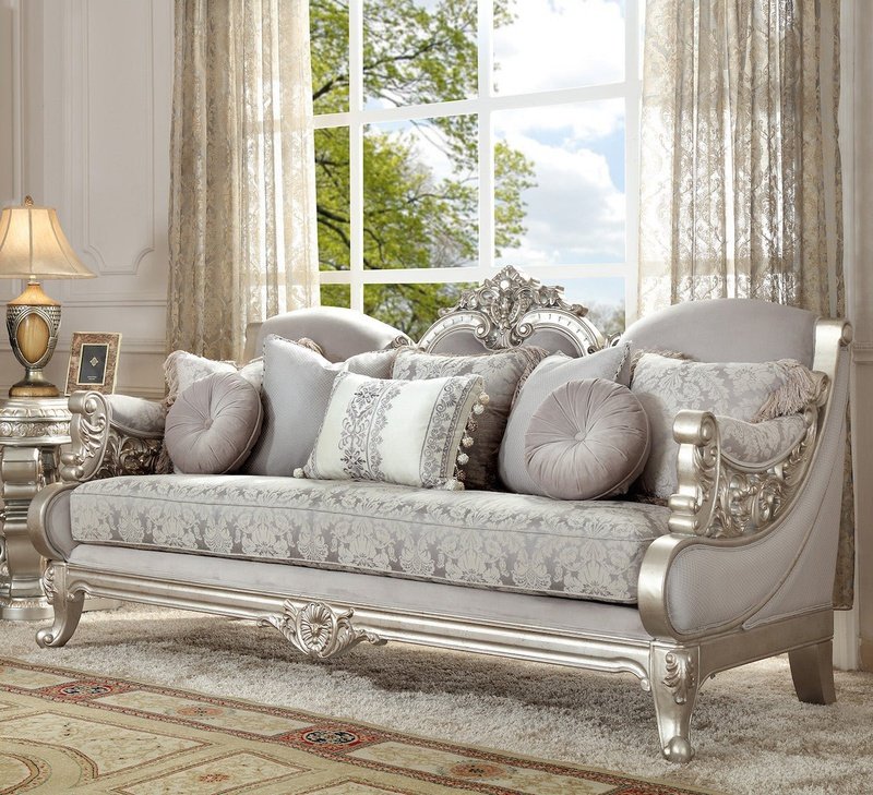 HD-S2662 Metallic Homey Design Sofa