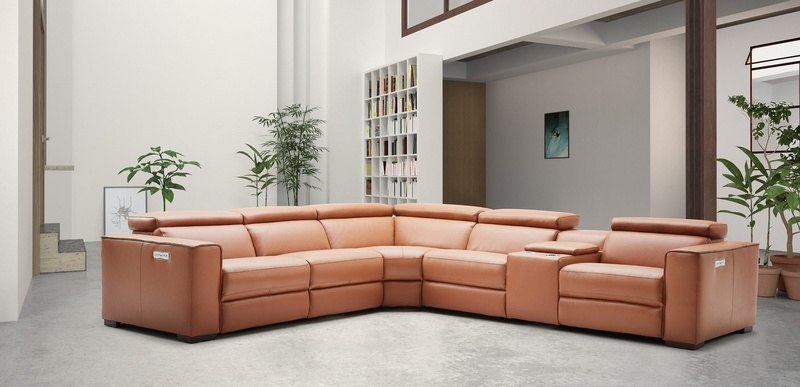 J&M Carmel Picasso Motion Reclining Sectional - J&M Furniture - 18865-C