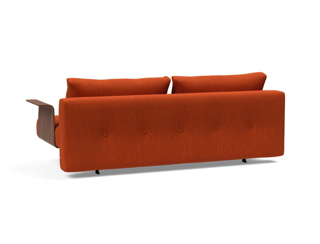Innovation Living | Recast Plus Sofa Bed Full Size Walnut Arms - Innovation Living - 95-742050506-WOOD